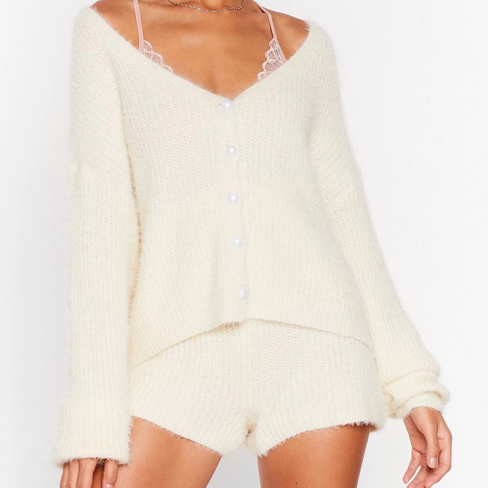 Nasty Gal What a Pearl Wants Lounge Set